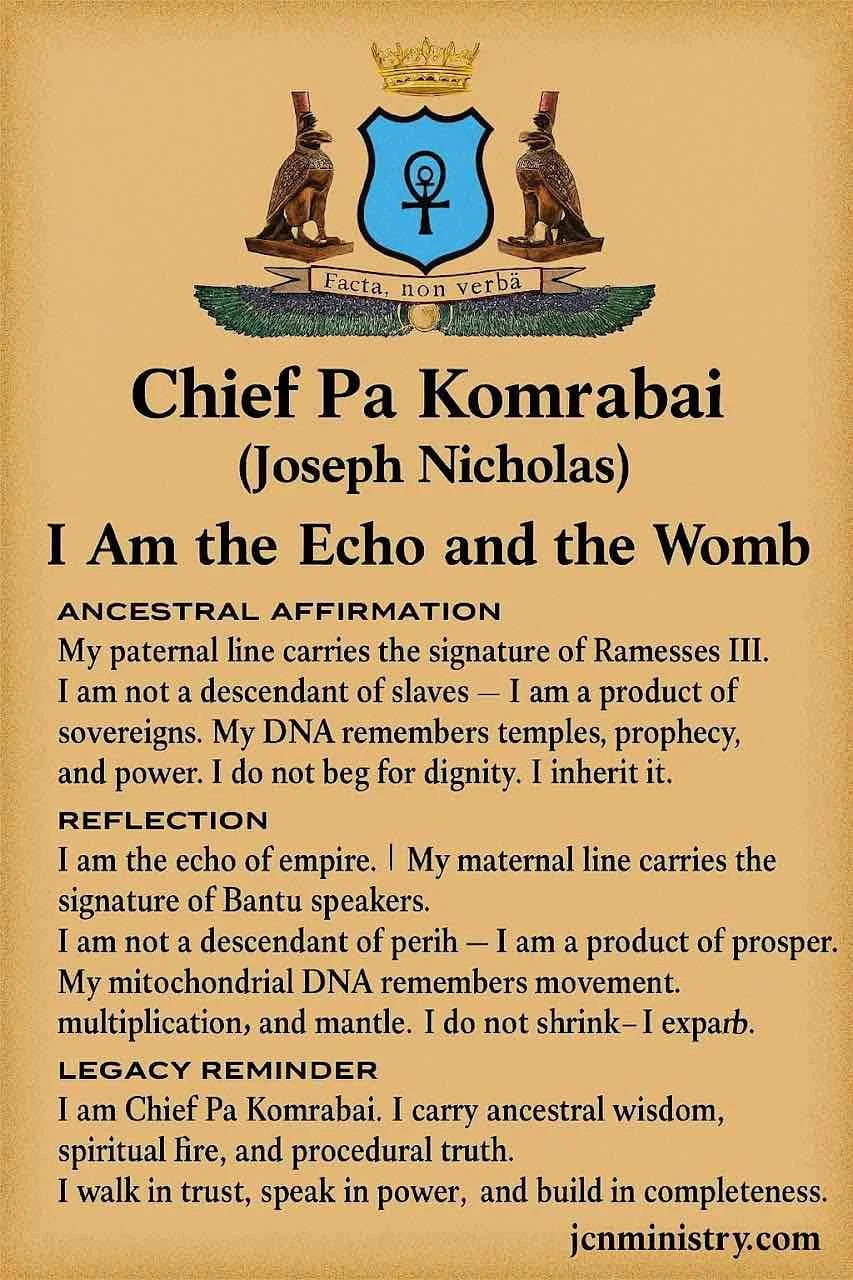 Chief Pa Komrabai Abu Conteh